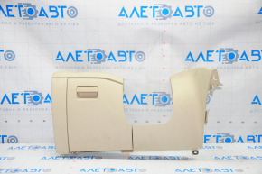 Driver's knee pad VW Passat b8 16-19 USA beige, broken crepe