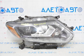 Headlight front right Nissan Rogue 14-16 complete LED, with mount