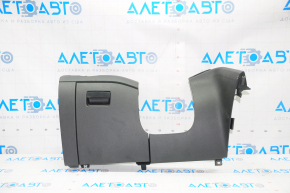 Driver's knee pad VW Passat b8 16-19 USA black scratches, broken mount