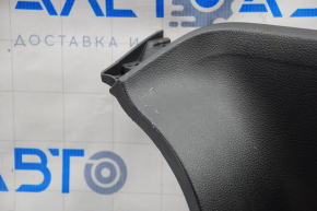 Driver's knee pad VW Passat b8 16-19 USA black scratches, broken mount