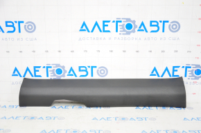 Door sill trim inner front left Nissan Rogue 14-20 black, rubbed