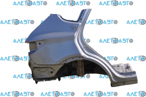 Quarter wing rear right Hyundai Santa FE Sport 13-18 silver, dent, bumps