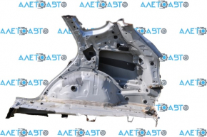 Quarter wing rear right Hyundai Santa FE Sport 13-18 silver, dent, bumps