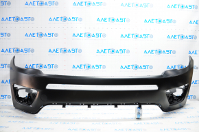 Front bumper bare upper part Jeep Compass 17-21 with plug, scratches