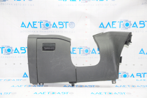 Driver's knee pad VW Passat b7 12-15 USA black, broken crepe, scratches