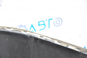 Rear bumper bare Nissan Rogue 14-16 white, scratches, broken mount