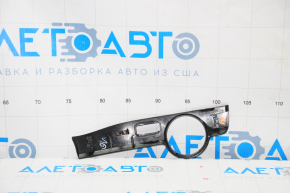 Front panel trim left VW Passat b7 12-15 USA dark gray