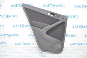 Door trim card rear left VW Tiguan 09-17 black cloth, scratches, break