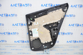 Door trim card rear left VW Tiguan 09-17 black cloth, scratches, break