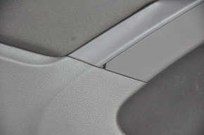 Door trim card rear left VW Tiguan 09-17 black cloth, scratches, break