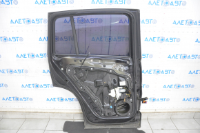 Door assembly rear left VW Tiguan 09-17 black LC9X/2T, butts