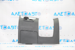 Driver's knee pad VW Jetta 11-18 USA black, molding gray gloss, type 1 scratches