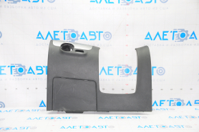 Driver's knee pad VW Jetta 11-18 USA black, molding gray gloss, type 1 scratches