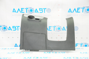 Driver's knee pad VW Jetta 11-18 USA black, molding gray gloss, type 1 scratches