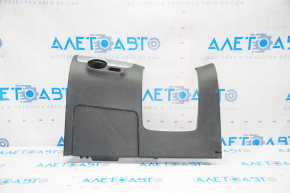Driver's knee pad VW Jetta 11-18 USA black, molding gray gloss, type 1 scratches