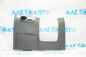 Driver's knee pad VW Jetta 11-18 USA black, molding gray gloss, type 1 scratches