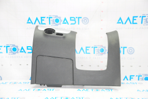 Driver's knee pad VW Jetta 11-18 USA black, molding gray gloss, type 2 scratches
