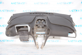 Torpedo front panel without AIRBAG Chevrolet Volt 11-15 black with pad on pillow, scratches