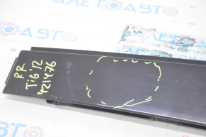 Door trim side rear right VW Tiguan 09-17 black gloss, scratches