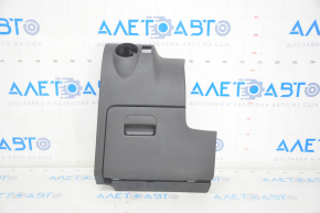 Driver's knee pad left VW Tiguan 09-17 with glove compartment, black, pressed