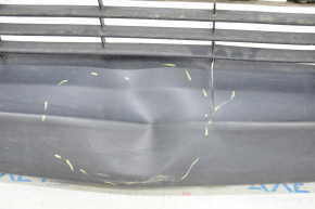 Front bumper lip Toyota Highlander 14-16 structure, dented, cracked