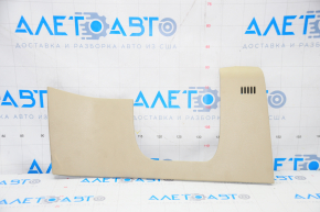 Driver's knee pad Ford Fusion mk5 13-16 beige, broken crepe, whitened plastic, scratches