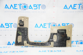 Driver's knee pad Ford Fusion mk5 13-16 beige, broken crepe, whitened plastic, scratches