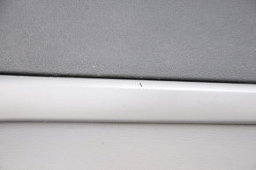 Torpedo front panel with AIRBAG Hyundai Elantra AD 17-20 prerest, black with gray inserts, scratches