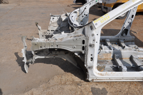 Front left quarter Nissan Rogue 14-20 white, on the body