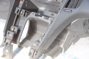 Torpedo front panel without AIRBAG Chevrolet Volt 11-15 black with pad on pillow, scratches