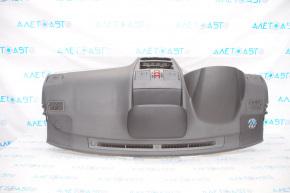 Torpedo front panel with AIRBAG Subaru Forester 14-15 SJ black, crack