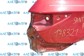 Quarter wing rear right Hyundai Santa FE Sport 13-18 red, pokes
