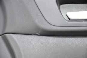 Door trim card front right Toyota Highlander 14-16 black, torn