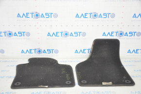 Set of floor mats for VW Tiguan 09-17 cloth black