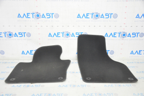Set of floor mats for VW Tiguan 09-17 cloth black