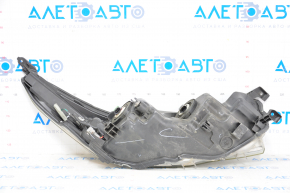 Headlight front left Toyota Highlander 14-16 bare, light, halogen, sand