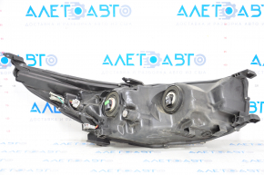 Headlight front left Toyota Highlander 14-16 bare, light, halogen, sand