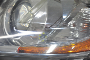 Headlight front left Toyota Highlander 14-16 bare, light, halogen, sand