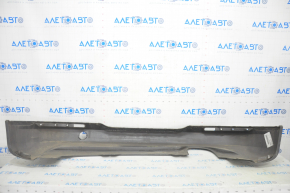 Bare rear bumper VW Tiguan 09-17 lower part, structure, scratches, tear