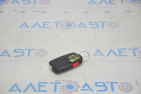 Key VW Tiguan 12-17 4 buttons, folding, worn, missing emblem