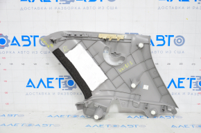 Rear pillar trim left rear Toyota Highlander 14-19 gray, worn