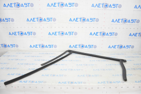 Upper rear right door molding for Ford C-max MK2 13-18 matte, with glass seal