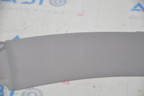 Rear pillar trim upper left Toyota Highlander 14-19 gray, scratches