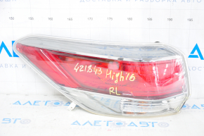 Light outer wing left Toyota Highlander 14-16 chip