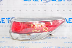 Light outer wing right Toyota Highlander 14-16