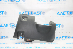 Driver's knee pad Nissan Versa Note 13-19 black, scratches