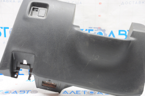 Driver's knee pad Nissan Versa Note 13-19 black, scratches