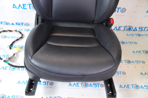 Passenger seat Tesla Model 3 18- leather black, with airbag, electric, heated, with tensioner