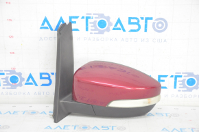 Side mirror left Ford C-max MK2 13-18 7 pins, turn signal, heated, red