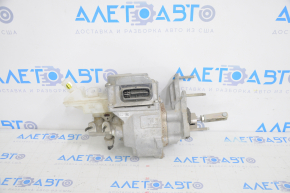 Master brake cylinder with vacuum booster assembly Nissan Leaf 13-17 sensor chip broken, no cover